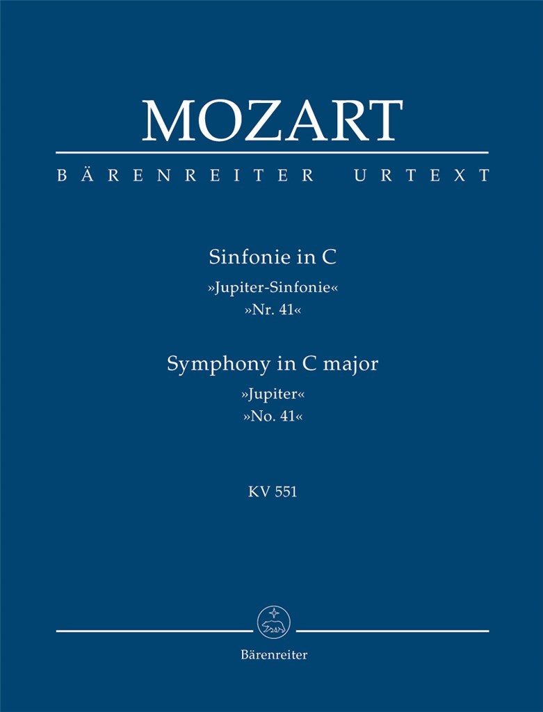 Symphony No. 41 C major KV 551 'Jupiter Symphony'